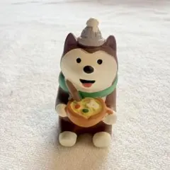 デコレ コンコンブル スープわんこ ミニチュア 置物 犬 秋冬 インテリア