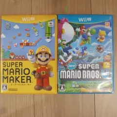 Wii U ソフト 2本セット マリオシリーズ
