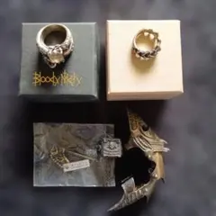 Bloody Mary／ダブルタローンリング K18 サファイア 廃盤品 - メルカリ