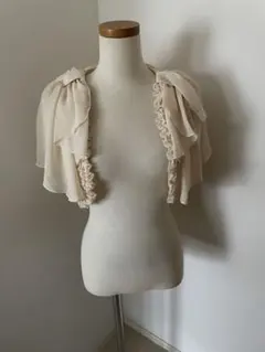 axes femme ボレロ　ベージュ