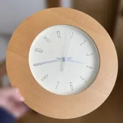 インターフォルム ウォールクロック 掛け時計 ヴィエルコ ナチュラル
