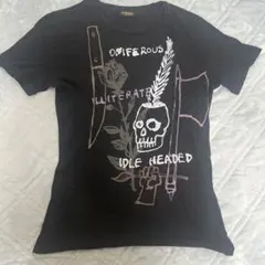 +極美品+ DIESEL BACK GOLD 切り替えTシャツ S ☆DIESEL BLACK GOLD ディーゼル ブラックゴールド