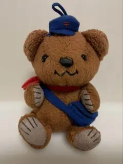 郵便局 初代ぽすくまストラップ　ブラウン