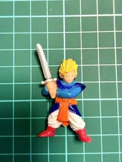 ドラゴンボール スーパーサイヤ人トランクス ミニフィギュアフルカラー