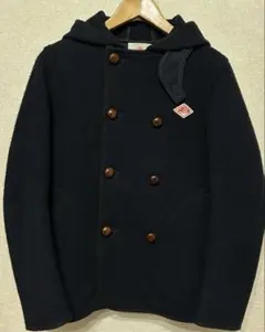 DANTON ダントン ウールモッサ くるみボタン コート 34