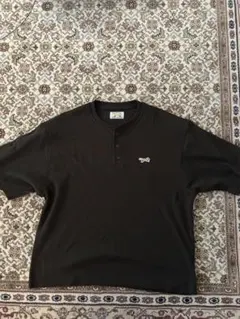 The Fox Sportswear ヘンリーネック ワッフル ポロシャツ　Lのサムネイル