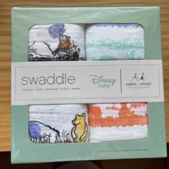 aden + anais Disney おくるみ2枚セット　プーさん