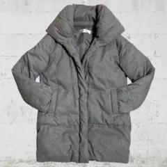 ロングコート グレー Lサイズ
