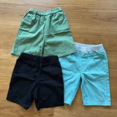 110cm ハーフパンツ 3点セット　西松屋　イオン　ボーイ　男の子　おまとめ