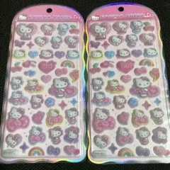 【匿名配送】正規品 クラックス コットンパフィーシール ハローキティ 2枚