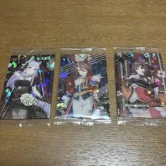 ウマ娘　プリティーダービー　ツインウエハース　カード　第8R 3枚セット　②