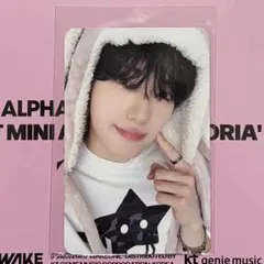 【ALD1-EUPHORIAサンヒョン】makestar特典トレカ-うさぎ毛布