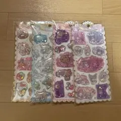 《正規品》サンリオキラキラウォーターインシール　　4枚