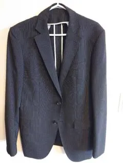 ORIHICA ビジネススーツセットアップ ネイビーストライプ