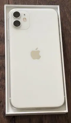 訳あり❣️Apple iPhone 11 ホワイト 128GB本体 - メルカリ