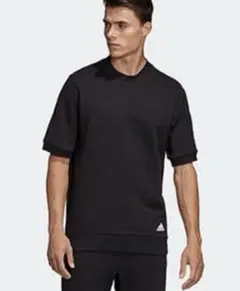 アディダス adidas スウェット半袖カットソー スポーツウェア メンズL