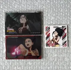 ヒロアカ　ウエハース４　カフェ　特典　ステッカー　八百万