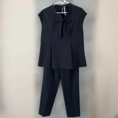 美品。ナチュラルビューティーベーシック　ノースリーブパンツセットアップ　M