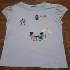 美品ファミリアFamiliar90センチTシャツ女の子