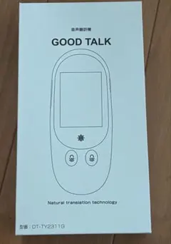 GOOD TALK 音声通訳機 夢グループ 新品未使用 海外旅行 言語 - メルカリ
