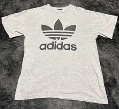 アースカラー】アディダス トレフォイル ビックロゴ Tシャツ ビック 