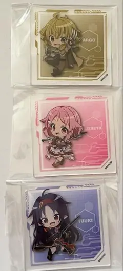 SAOアクリルコースター８種セット Amazon.co.jp: SAO ダイソー アクリルコースター ソードアート