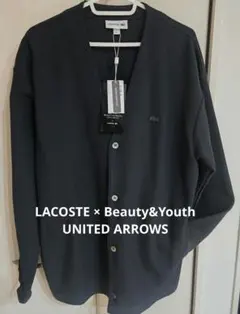 ラコステ カーディガン ブラック