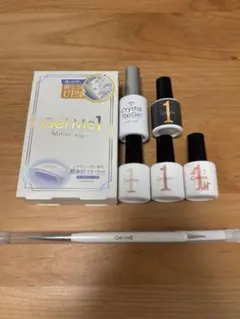 Gel Me1 ミラーライト　トップジェル　はがせるベース　ジェルミーワン