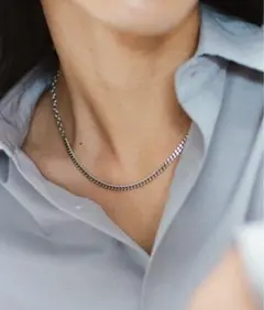 【ほぼ未使用】WYM / COMBINATION CHAIN NECKLACE