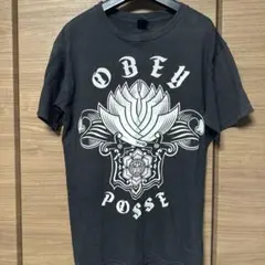 OBEY ロゴプリント Tシャツ ブラック