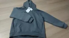 【新品タグ付】軽量 グレー オーバーサイズ パーカー