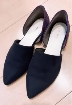 JELLY BEANS セパレートパンプス フラットシューズ　23cm