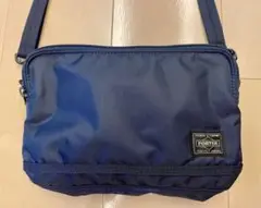 ★超美品★　ポーター　フラッシュ　ショルダーバッグ　ネイビー