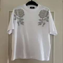 AZUL Tシャツ ホワイト ローズ柄のサムネイル