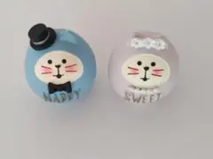 デコレ　コンコンブル　ウェディング　猫だるま　箱あり