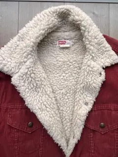 70s USA製 Levi'sリーバイス ボア コーデュロイジャケット