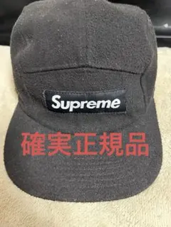 Supreme ブラック キャップ USA製