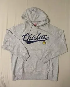 Chillax フード付きパーカー グレー