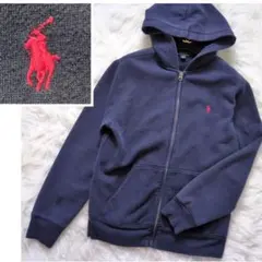 Polo Ralph Lauren ポロラルフローレン ネイビーパーカー 160