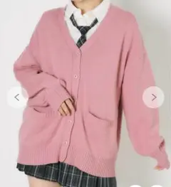 カーディガン WEGO ピンク