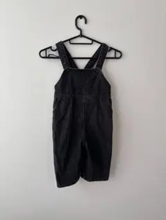 minirobe ブラックオーバーオール Mサイズのサムネイル