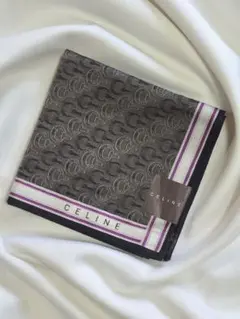 値下げ♪CELINE ホースビット ロゴ ハンカチ　メンズ　レディース