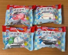 トミカ お風呂でみずあそび4 全種類　フルコンプ　パトロールカー　消防車のサムネイル