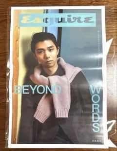 Esquire 羽生結弦 グッチギフトコレクション 新聞折込