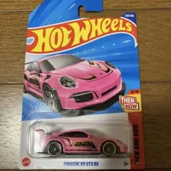 ホットウィール　ポルシェ 911 GT3 RS ピンク