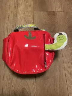 コドモルー リンゴとあおむし バッグ ポシェット可 ルートート