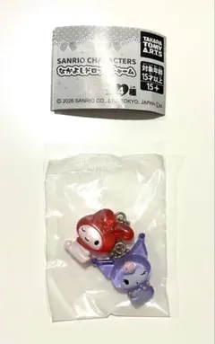 サンリオキャラクターズ なかよしドロップチャーム マイメロディ&クロミ