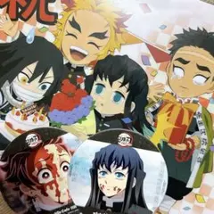 鬼滅の刃　ufotable　無一郎　煉獄杏寿郎　クリアファイル　コースター