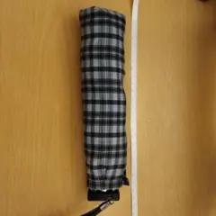 チェック柄 折りたたみ傘 コンパクト