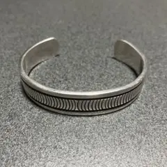 希少　ブルースモーガン　14K×SILVER ウォーターウエーブ バングル 希少 ブルースモーガン 14K×SILVER ウォーターウエーブ バングル